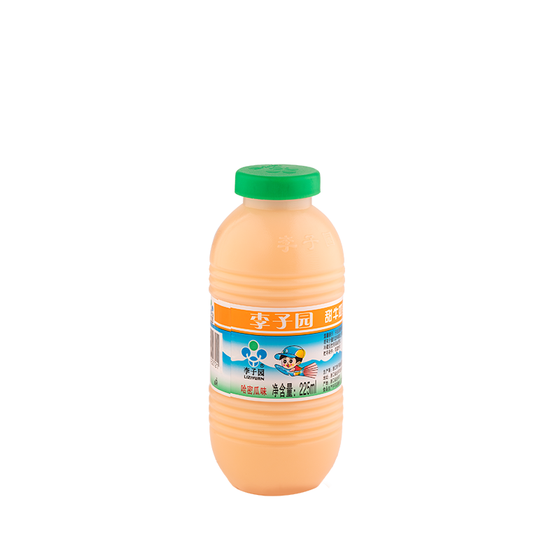 甜牛奶乳飲料（哈密瓜味），單瓶凈含量225ml