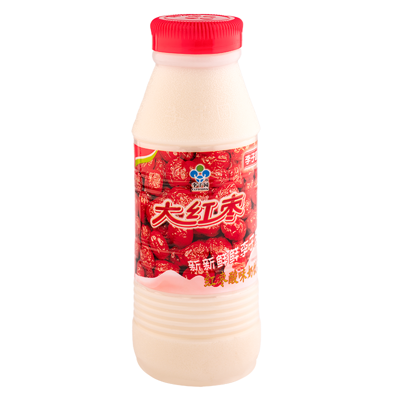 紅棗酸味奶飲品，單瓶?jī)艉?50克